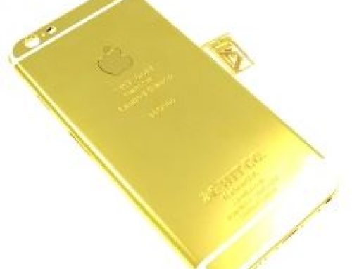 iPhone 6 カスタム　-　ゴールドバー