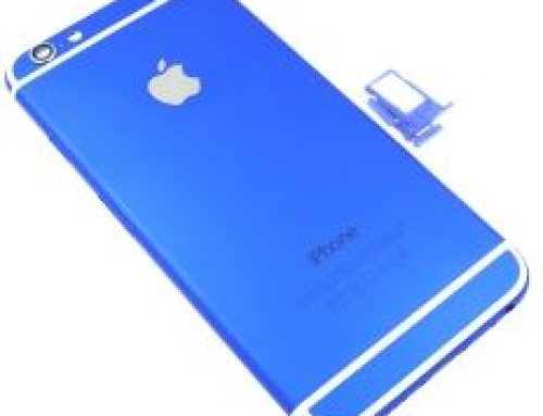 iPhone 6 カスタム　-　メタルブルー