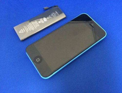 iPhone 5c バッテリー交換