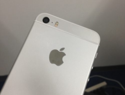 iPhone 5S カスタム　-　6スタイルシルバー色フレーム