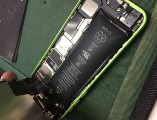 iPhone5C バッテリー交換修理