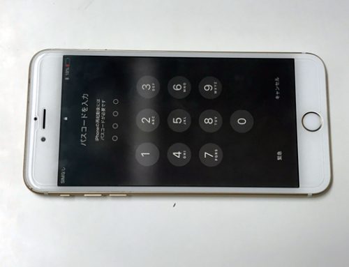 iPhone6 Plus 基板修理 – 落とした後、画面がつかなくなった