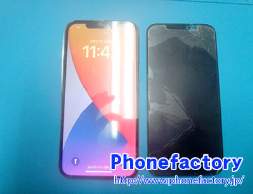 iPhone12 Pro Max – 落としてから画面が見えなくなってしまった