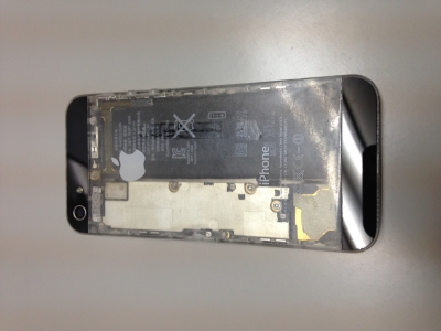 iPhone 5 カスタム　－スケレトンスタイル