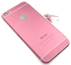 iPhone 5S カスタム　-　6スタイルピンク色フレーム