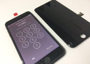 iPhone6 ガラス破損の修理